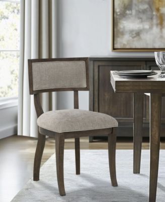 Marie Upholstered Split-Back Dining Chairs, Set of 2