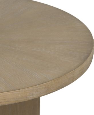 Sadie 22" Wood Round Accent Table