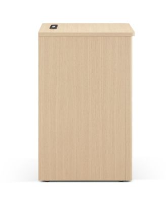 Lennox 23.75" Wood Square Accent Table