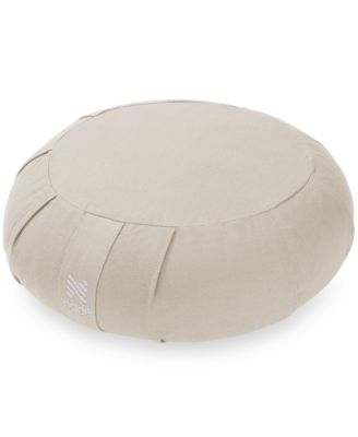 Zafu Meditation Cushion, 15" Round Yoga Pillow