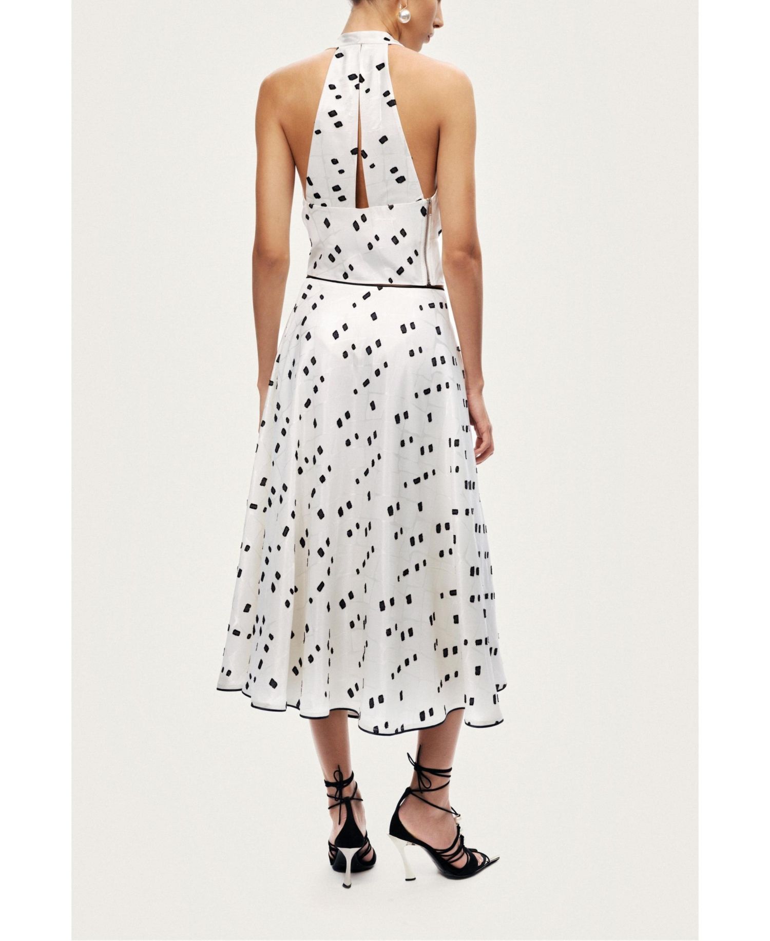 Women's Printed Halter Blouse