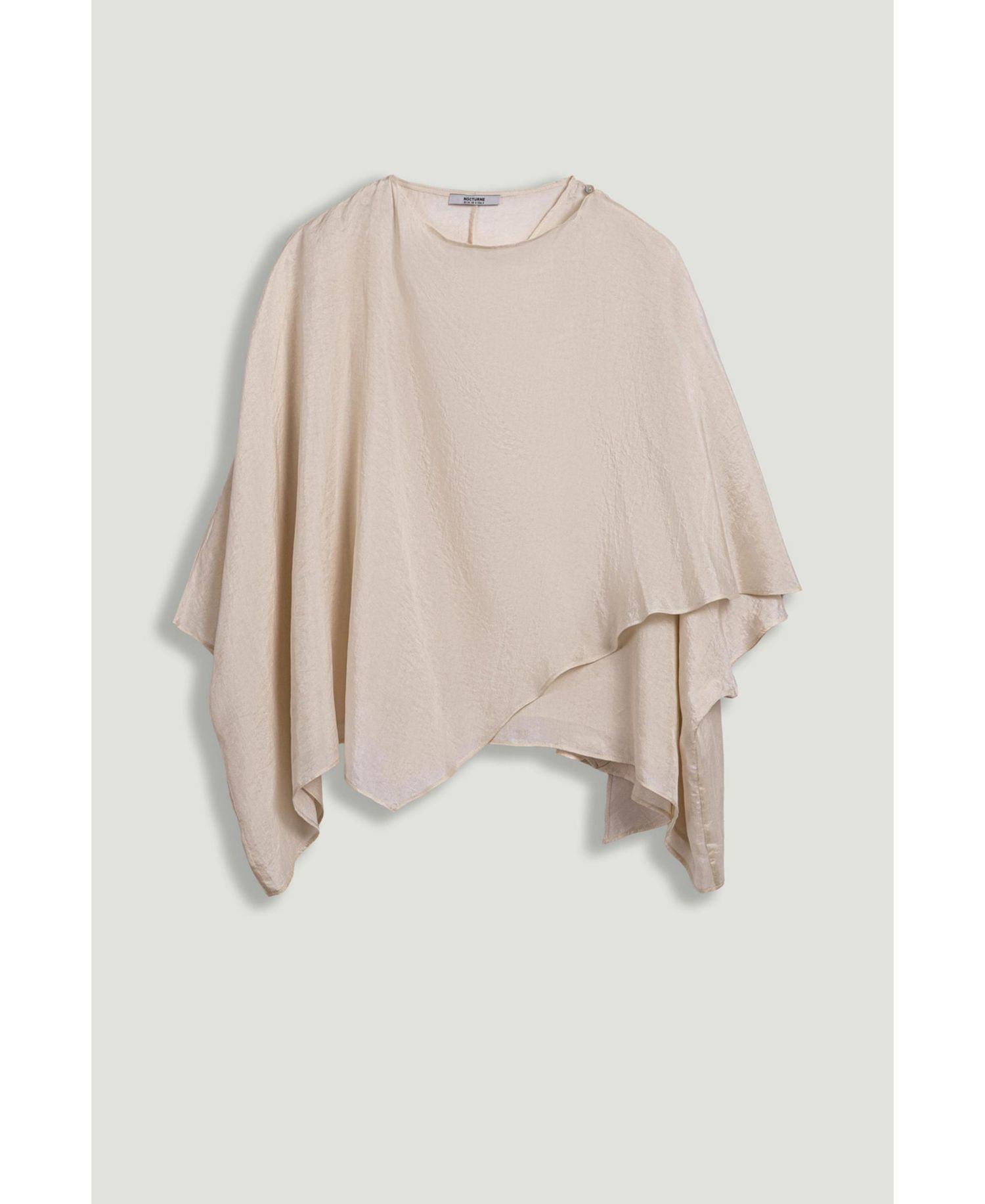 Women's Fluid Cape Blouse