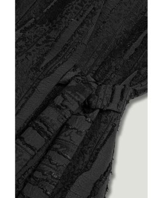 Women's Textured Belted Vest