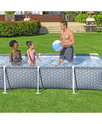 12' x 6'7" x 26" Steel Pro Above Ground Swimming Pool Set