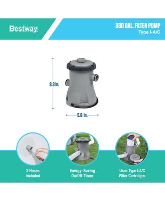 Fast Set 10' x 26" Stacked Stone Inflatable Swimming Pool Outdoor Set