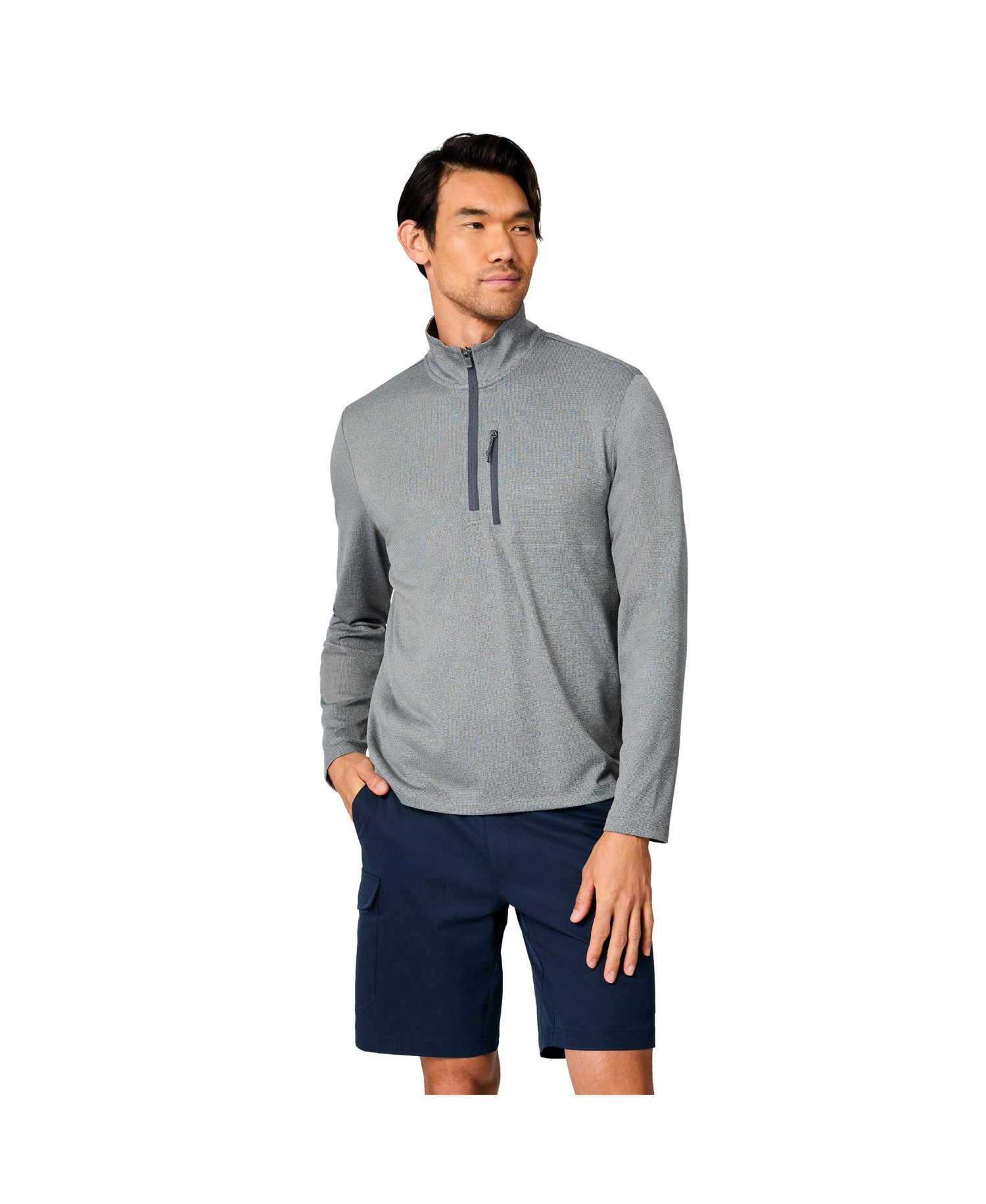 Men's Tech Double Face Quarter Zip Shirt