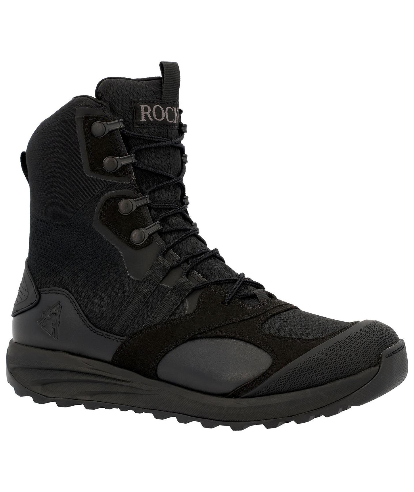 Мужские ботинки ROCKY Ultra Ops 8” Public Service Boot, цвет: Чёрный — фото 1