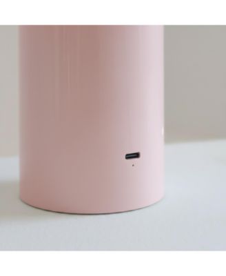 Celia Portable LED Table Lamp with Dome Mushroom Shade