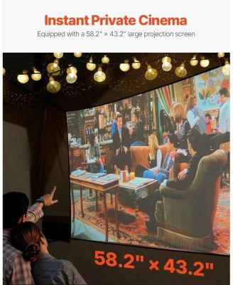 10x8 FT SUV Tent for Camping 5-8 Person with Rainfly Bag