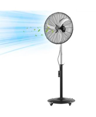 Inch Industrial Wall Mount Fan CFM High Velocity 3-Speed