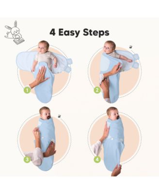 3pk Soothe Baby Swaddle, Organic Baby Swaddle Sleep Sacks, Newborn, Infant Swaddle Sack