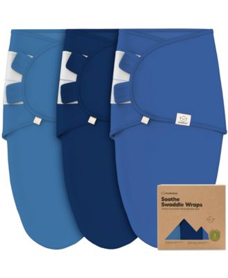 KeaBabies 3pk Soothe Baby Swaddle Organic Baby Swaddle Sleep Sacks Newborn Infant Swaddle Sack - Frost 28$
