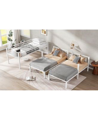 Metal Triple Bunk Bed