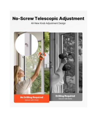 Dog Door for Sliding Glass 91-96 inches XL Flap Aluminum