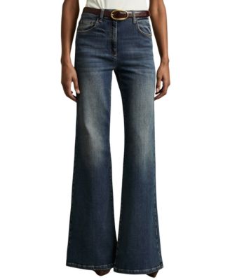 Women's Bonnie Mid-Rise Flared Jeans