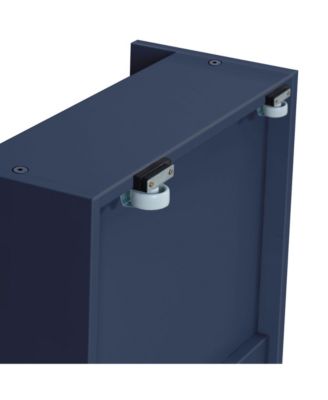 Twin Bed Frame with Storage Drawer, Solid Wood Platform Bed for Kids