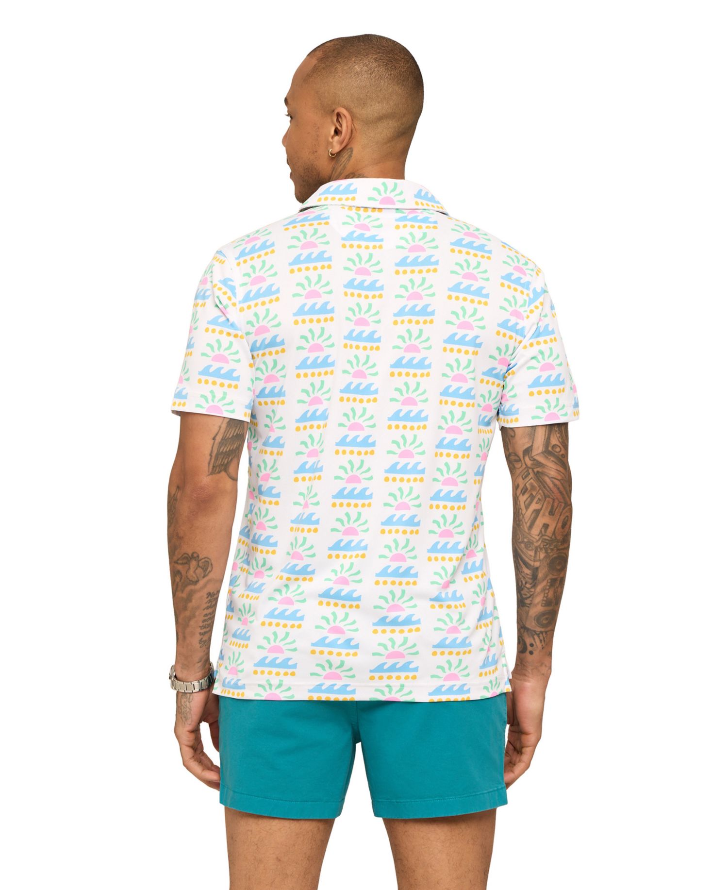 Men's Easygoer Printed Polo Shirt