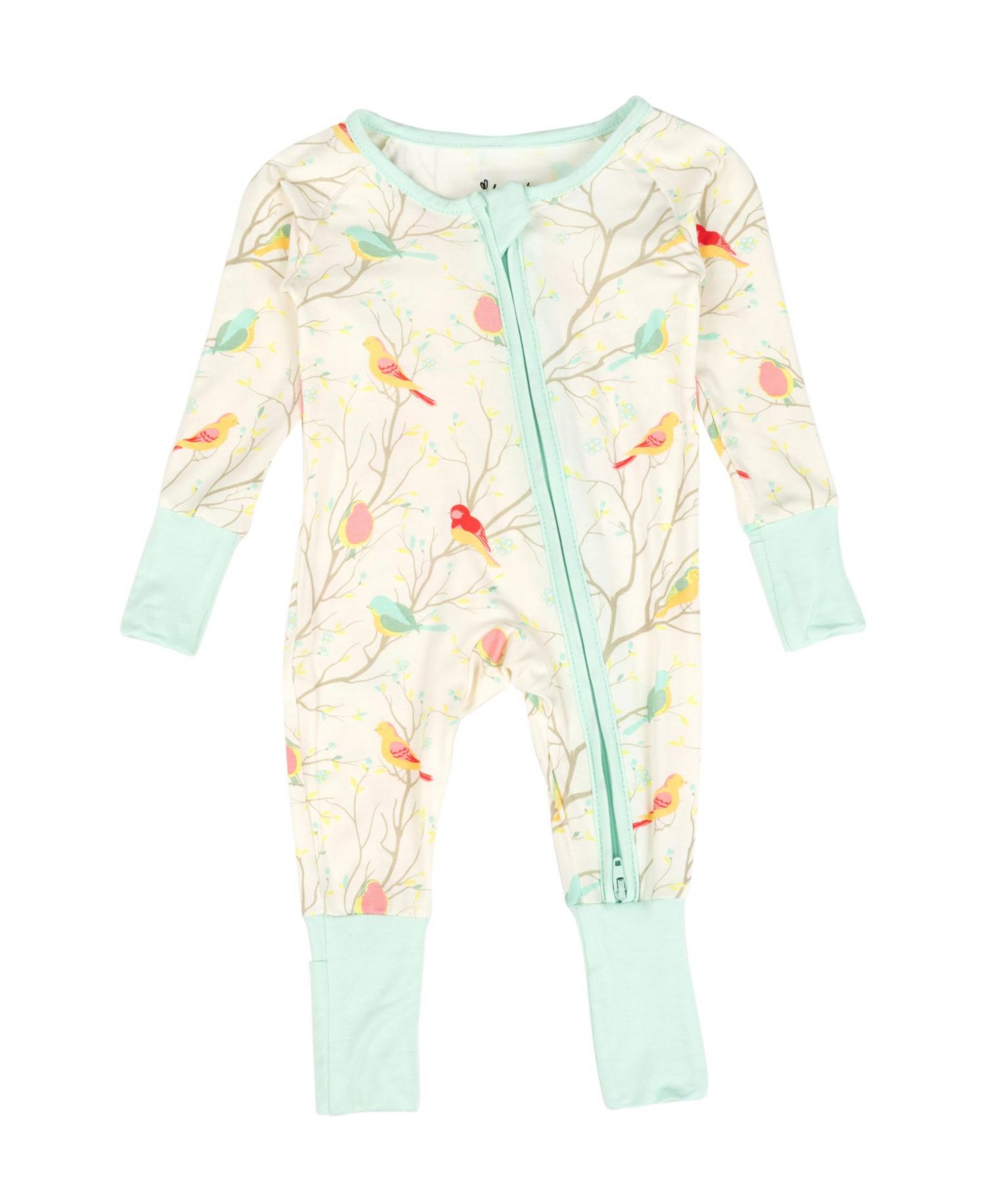 Toddler Matching Family One-Piece Cooling Bamboo Viscose Footed Pajamas