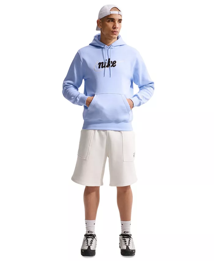 Men's Embroidered Logo Relaxed-Fit Sweatshirt