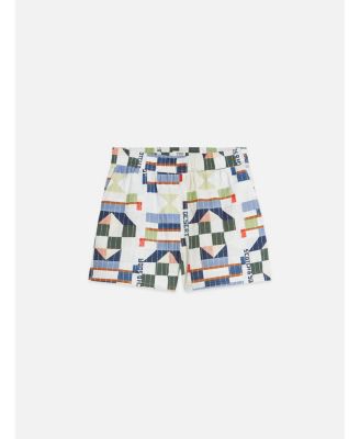Women's Scotch and Soda Printed and Stitch-Embroidered Shorts