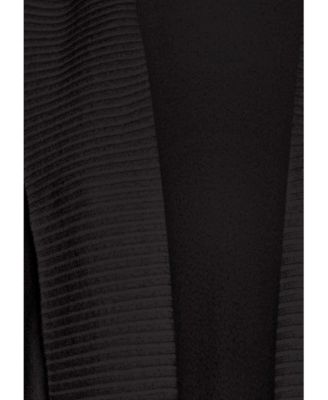 Women's Long Length Knit Cardigan With Pockets