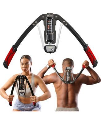 Hydraulic Chest Expander & Arm Twister - Adjustable Power Twister Arm Exerciser, Resistance, Home Gym Upper Body Trainer