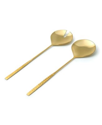 Sculpted Mirrored 2-Pc. Salad Server Set