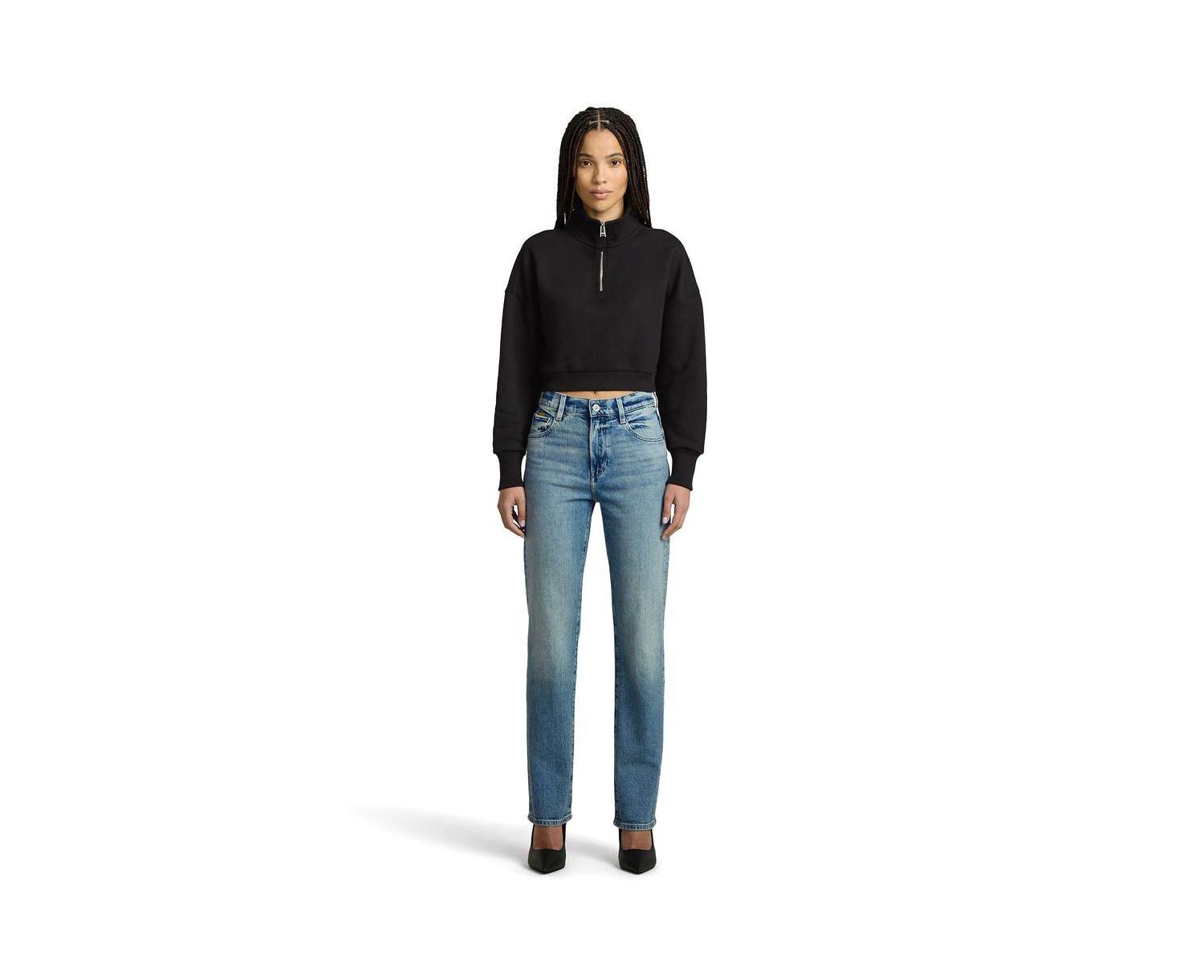 Women's Viktoria High Straight Jeans