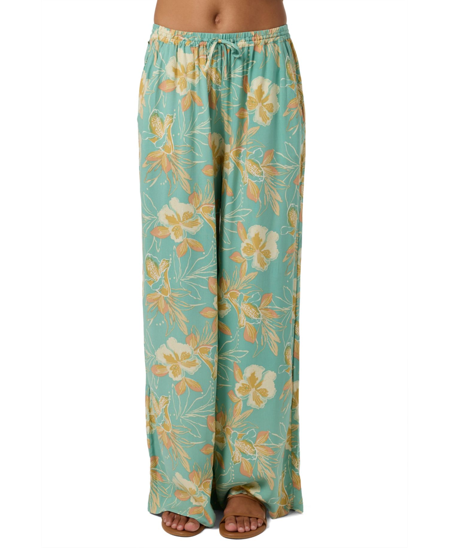 Women's Viscose Rosalie Tiki Printed Pants