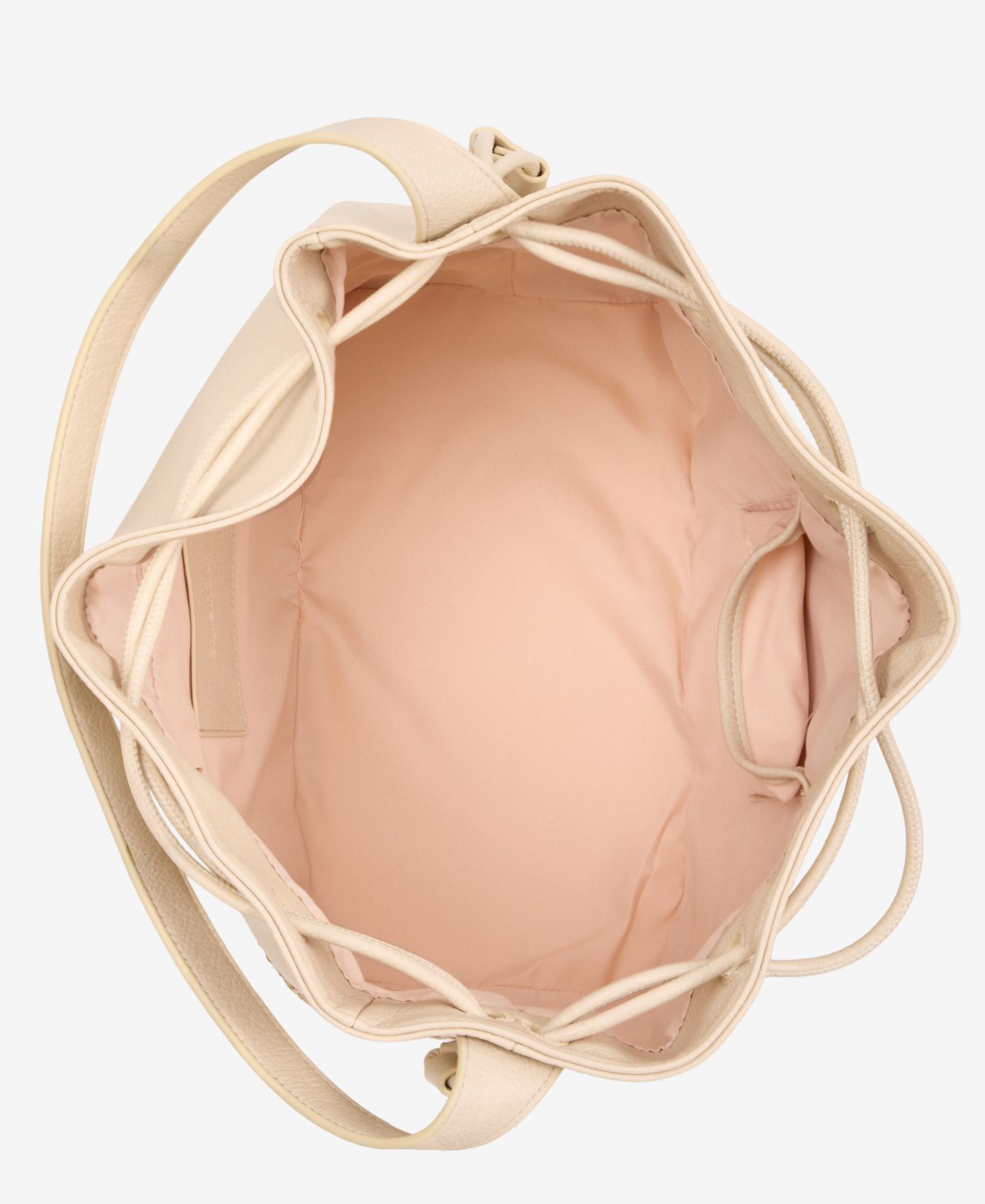 Large Bottom Detail Drawstring Bucket