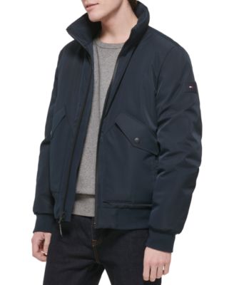 Tommy Hilfiger Men's Flex Performance Zip-Front Bomber Jacket - Macy's