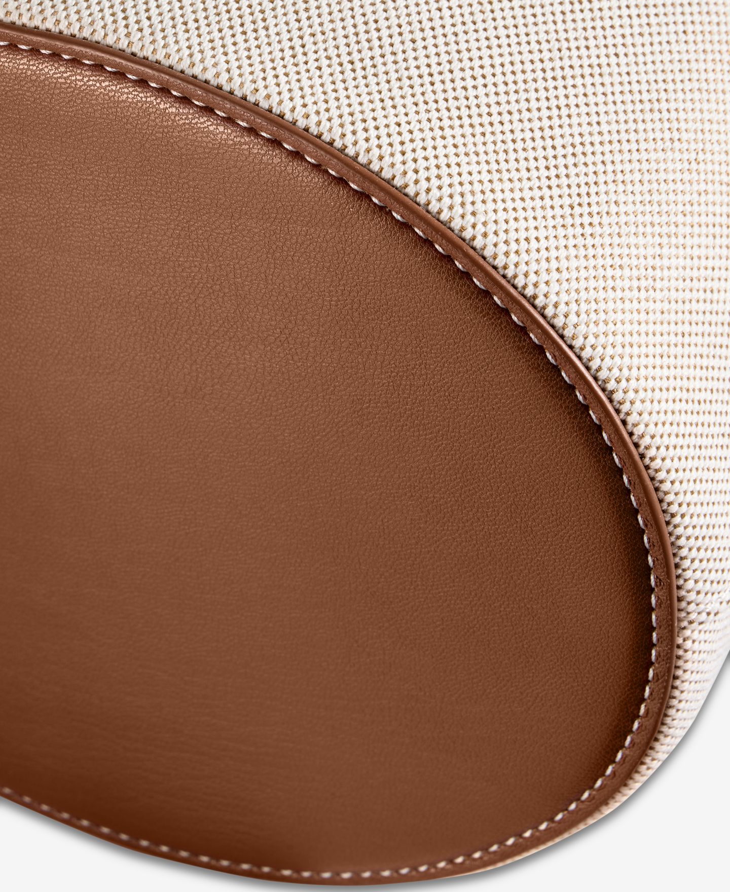 Женская сумка Giani Bernini Linen Bamboo Handle Bucket, цвет: Натуральный — фото 6