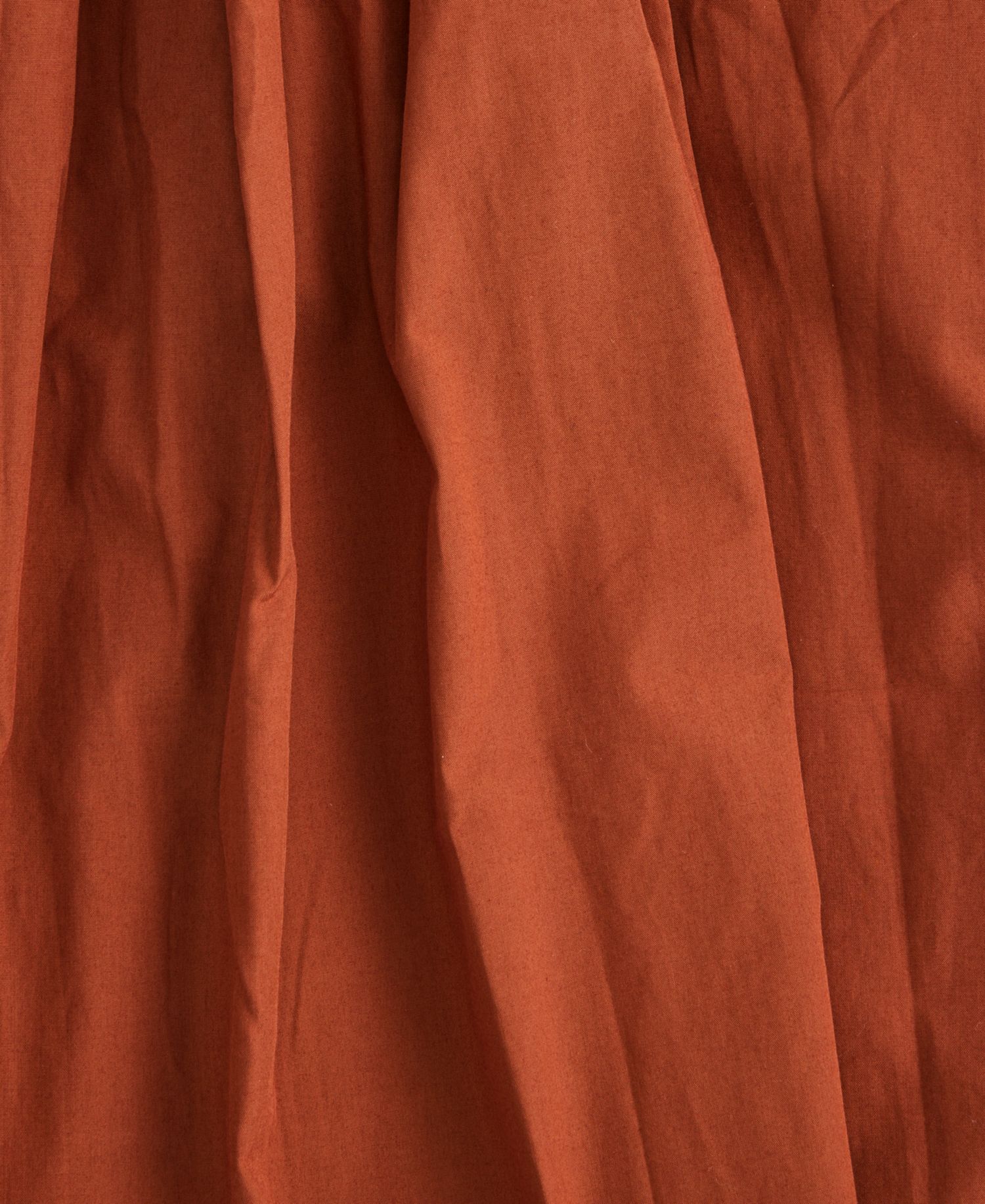 Women's Pull-On Cotton Poplin Midi Skirt