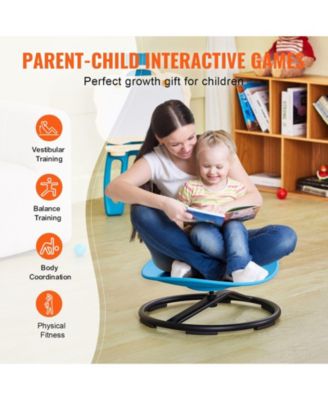 Kids Sensory Spinning Swivel Chair with Non-Slip Base
