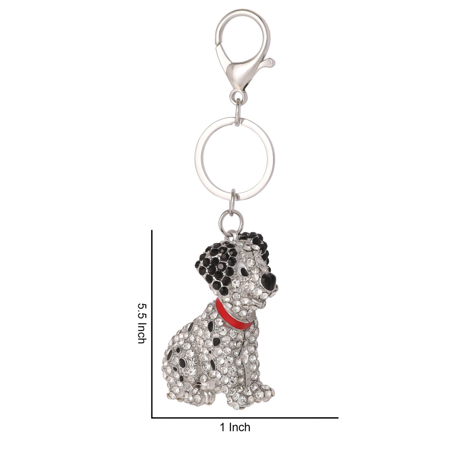 101 Dalmatians Pave Bling Keychain