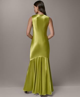 Women's Cowl Neck Ball Gown