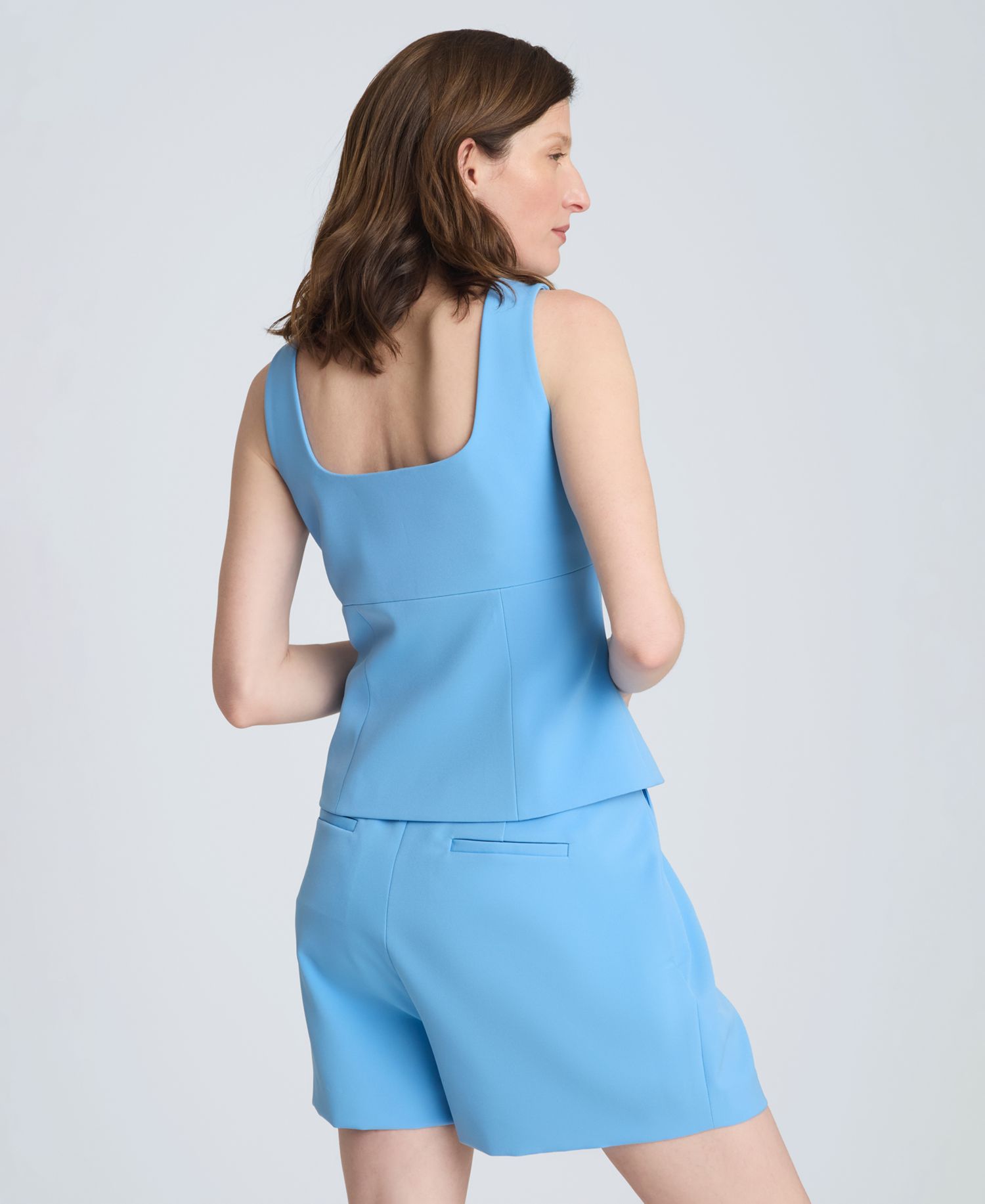 Women's Bustier Collarless Vest