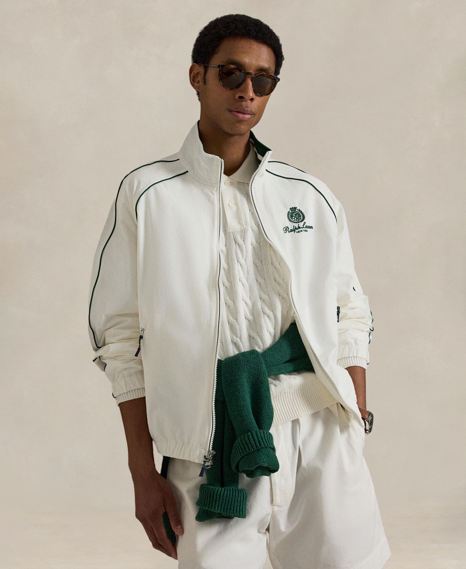 Men's Long-Sleeve Oakfort Faille Jacket