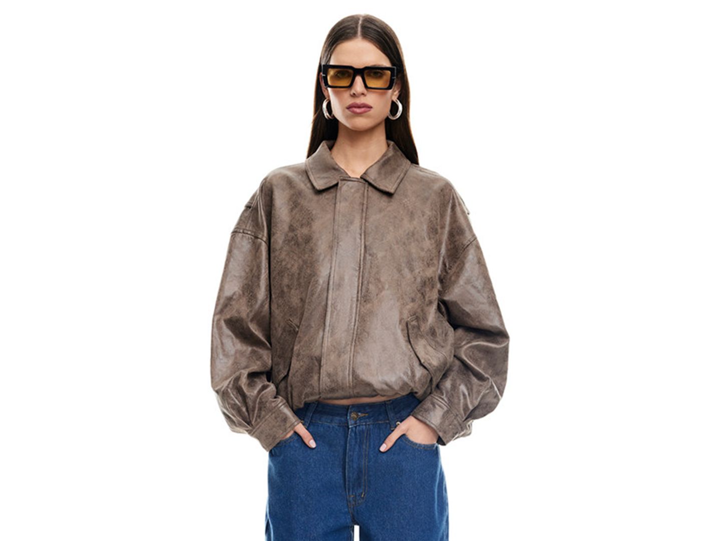 Женская куртка Lioness Kenny Oxford Collared Bomber — фото 1