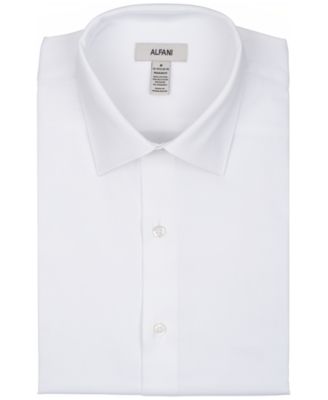 Men's White Classic Fit Dress Shirts | Macy's