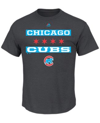 Majestic Men's Chicago Cubs State Flag Spirit T-Shirt - Macy's