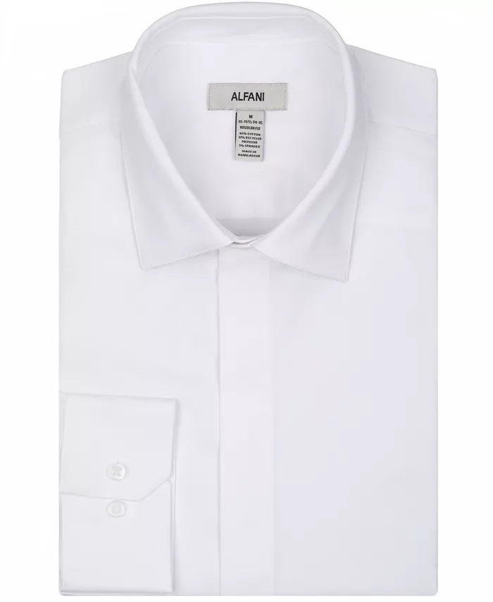 Men's No Iron Formal Solid Dress Shirt - thumbnail 7