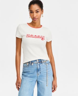 Women's Short-Sleeve Vacay Graphic T-Shirt