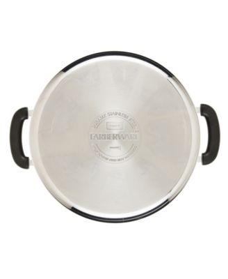 Brilliance Stainless Steel 8-Qt. Stockpot with Lid