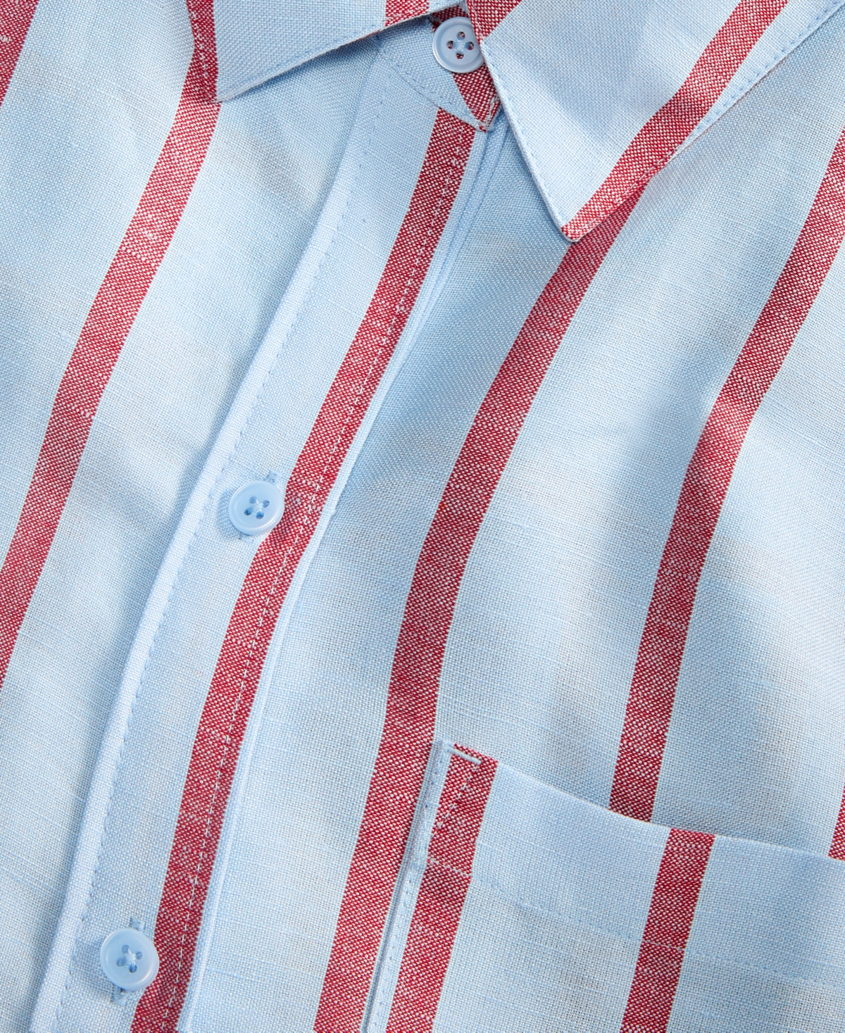 On 34th Women's Linen-Blend Relaxed Oversized Button-Down Shirt, Macy's Exclusive