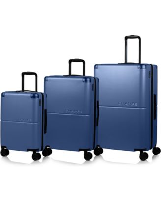 3-Piece Earth Hardside Luggage Set with USB