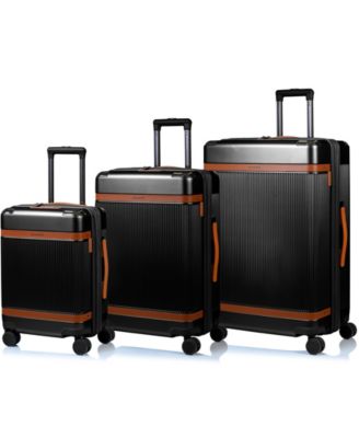 3-Piece Vintage-Like Air Hardside Luggage Set - Macy's
