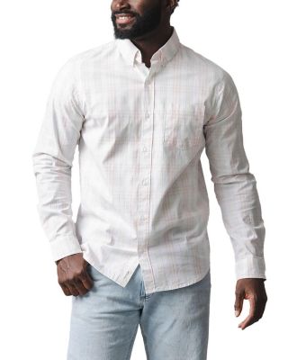 Men's Hope and Henry Organic Long Sleeve Stretch Poplin Button Down Shirt