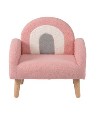 Kids Armchair with Comfy Backrest and Armrests
