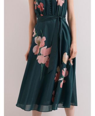 Women's Lucinda Tie Waist Midi Dress